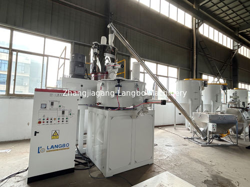 trường hợp công ty mới nhất về Máy trộn hiệu suất cao để ép PVC