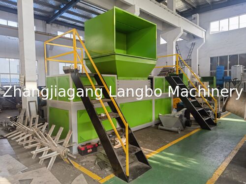 trường hợp công ty mới nhất về Industrial Plastic Shredder Machine Project