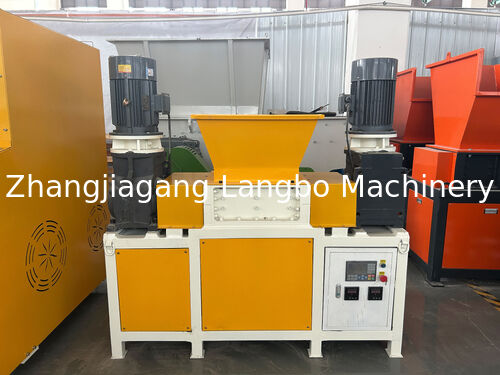 trường hợp công ty mới nhất về Double Shaft Shredder for Plastic Waste Recycling