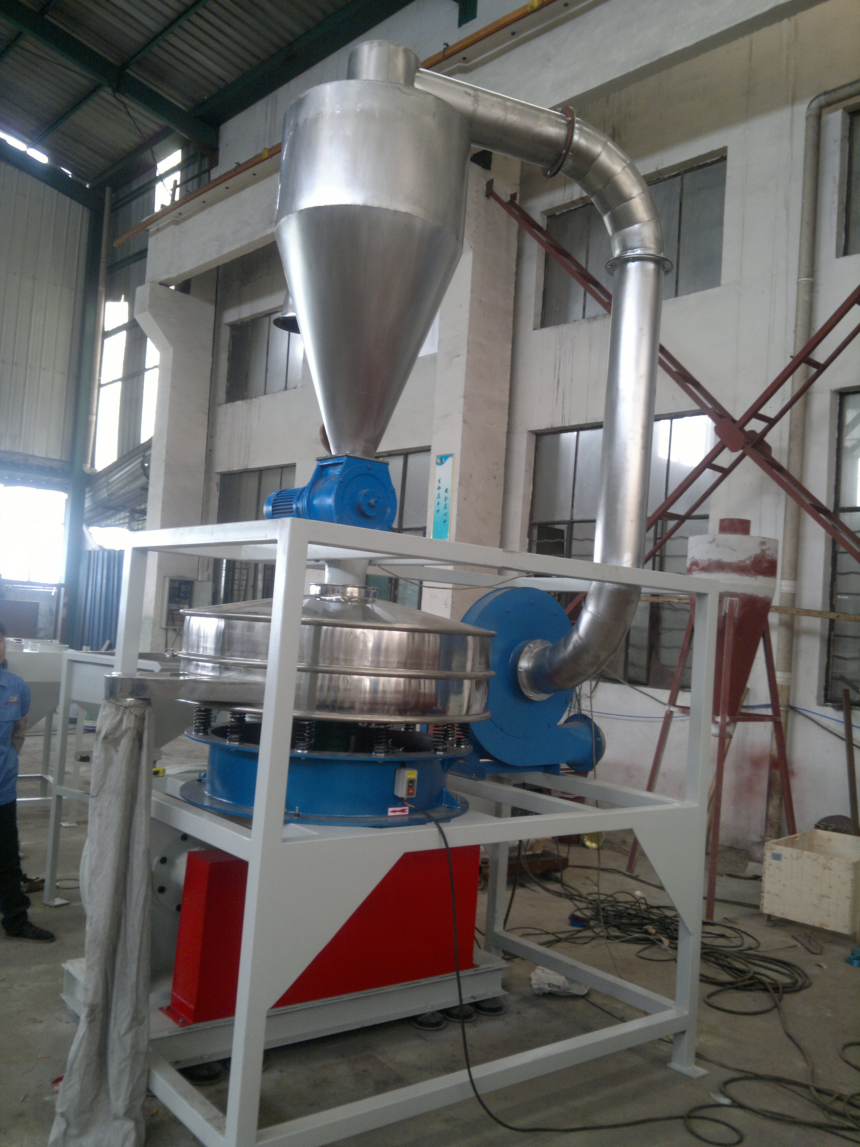 trường hợp công ty mới nhất về Máy bột nhựa PVC