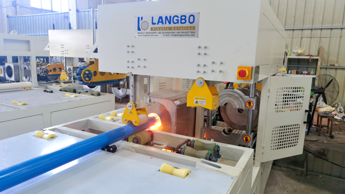 trường hợp công ty mới nhất về Máy chuông ống cho sản xuất ống tưới PVC ở Ukraine