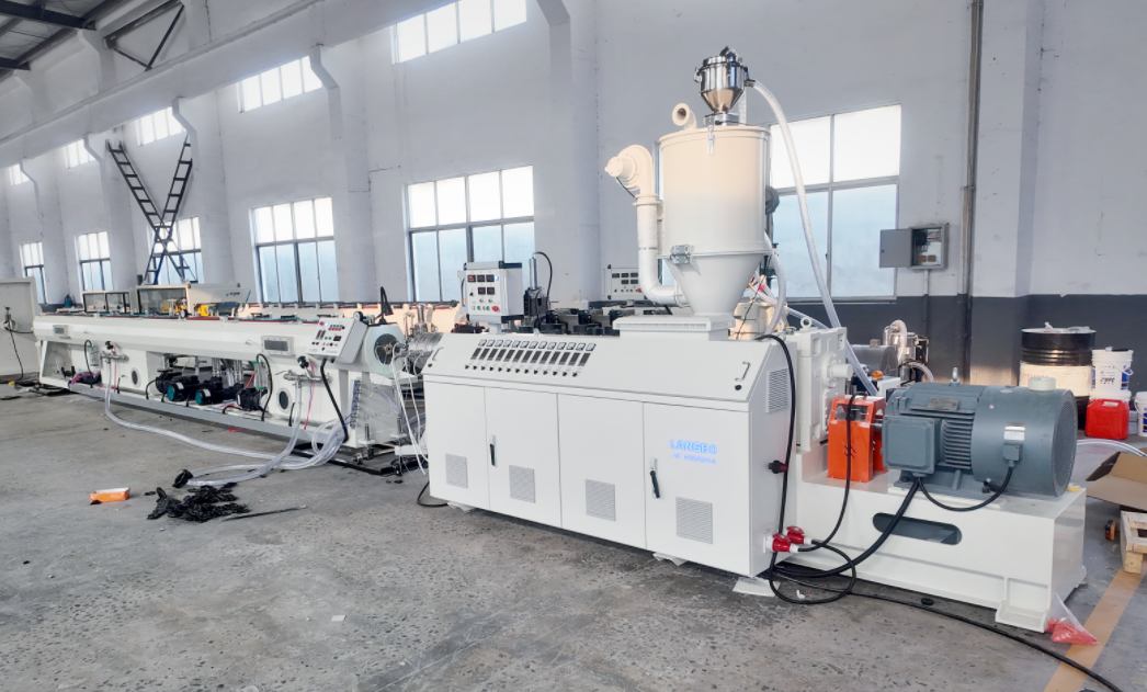 trường hợp công ty mới nhất về Đường dây ép ống HDPE cho sản xuất ống công nghiệp ở Morocco