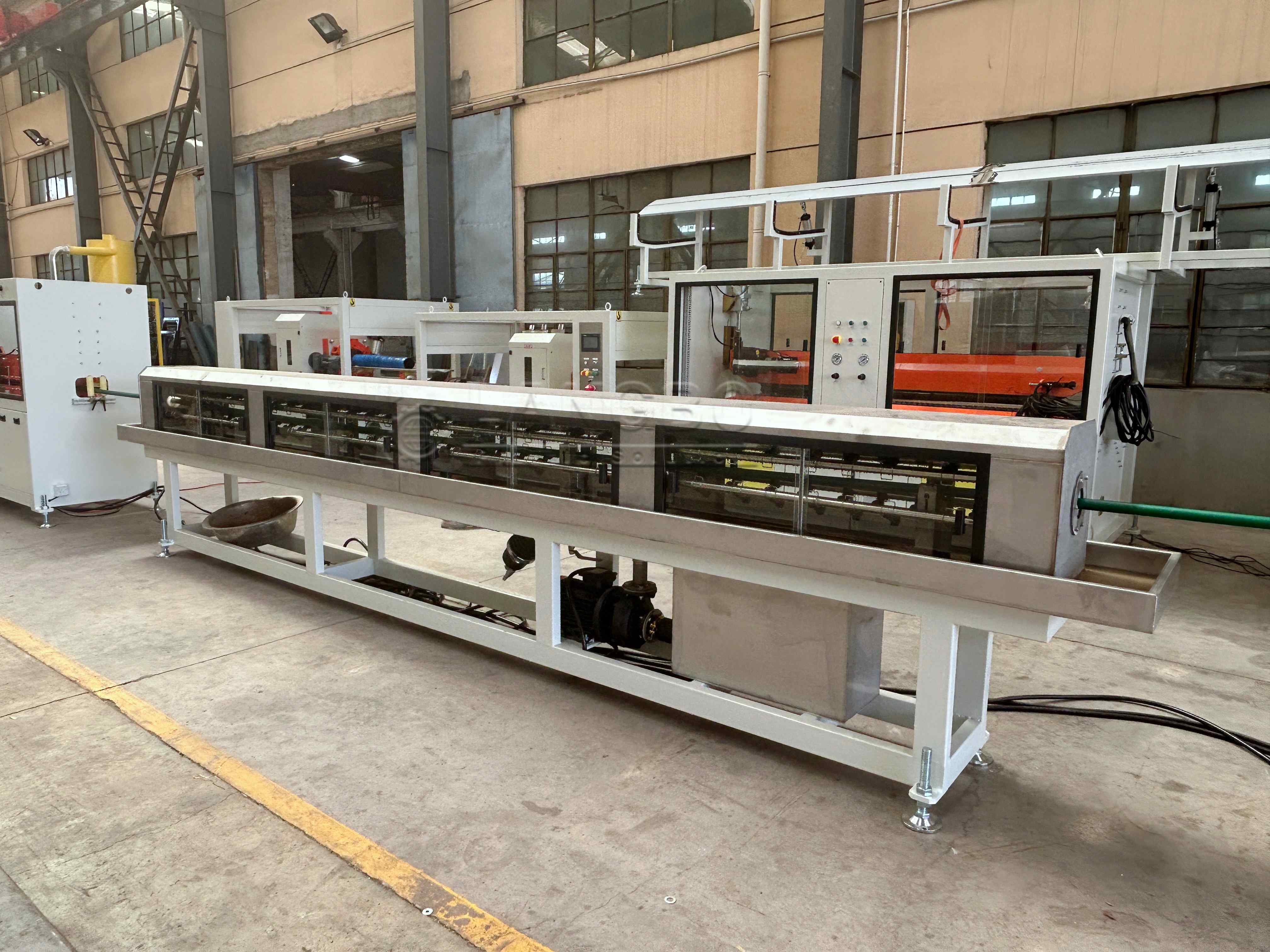 trường hợp công ty mới nhất về PPR Pipe Extrusion Line Project for Hot and Cold Water Pipe Manufacturing in Albania