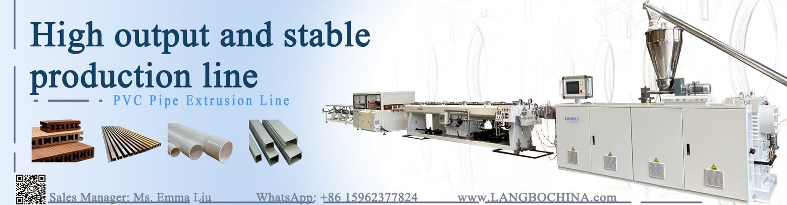 Dây chuyền ép đùn ống nhựa PVC