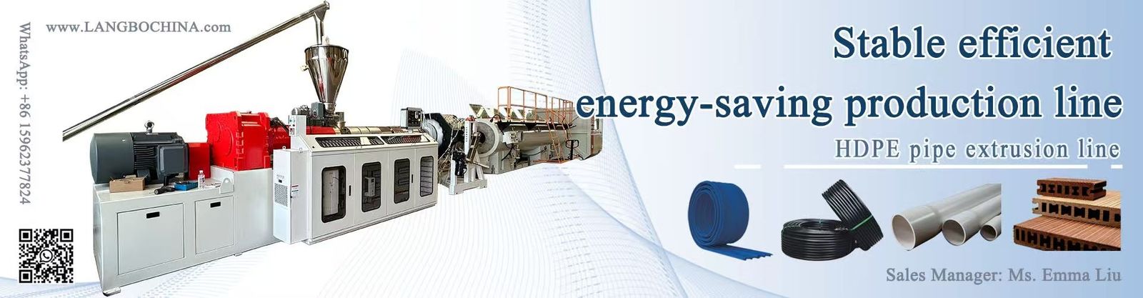 Dây chuyền ép đùn ống PE