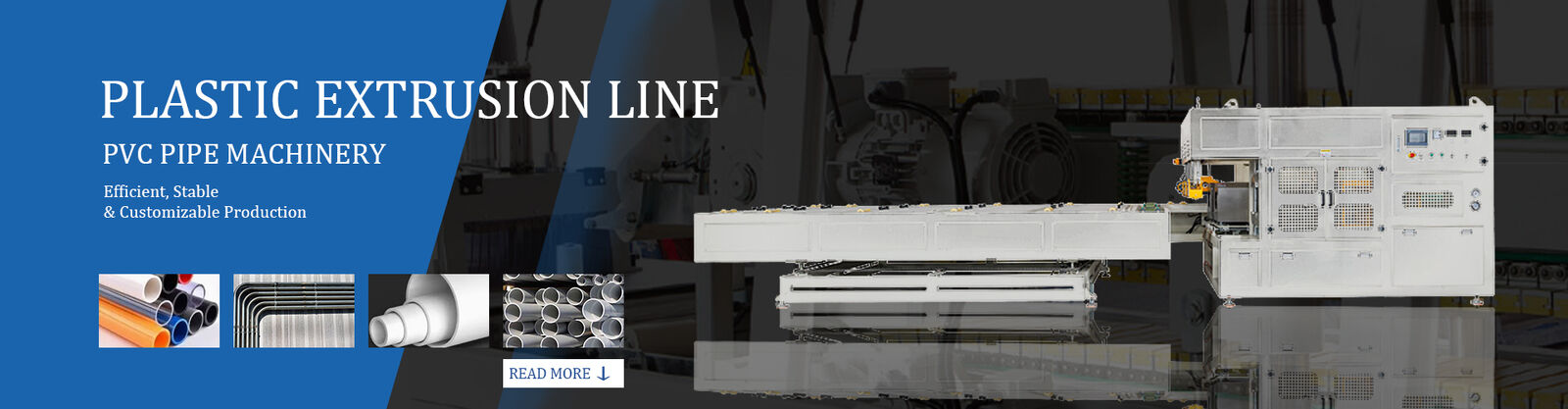 Dây chuyền ép đùn ống PE