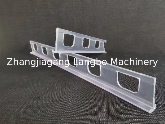 chất lượng  Supermarket Cable Cover Transparent PVC Profile Production Line Nhà máy