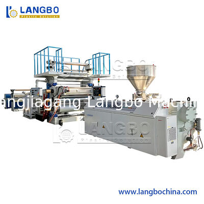 chất lượng  Waterproof PVC Marble Sheet Production Line , PVC Plastic Sheet Extrusion Line Nhà máy