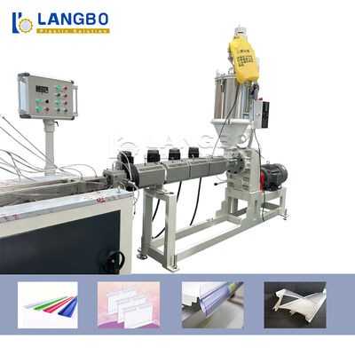 chất lượng  PVC Price Tag Holder Extrusion Line | Customizable Sizes High Volume Nhà máy
