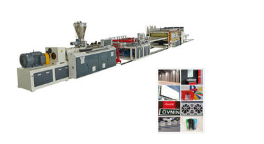 chất lượng  Full Automatic WPC Pvc Foam Board Production Line Advertising Board Extrusion Nhà máy