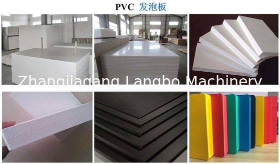 Máy làm ván xốp PVC / dây chuyền đùn tấm xốp WPC / dây chuyền sản xuất