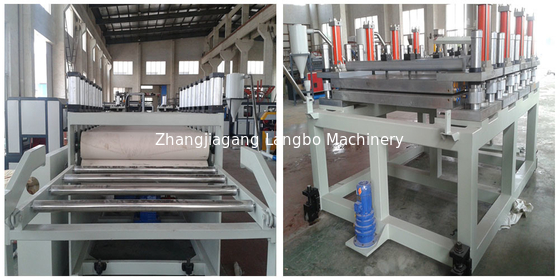 380V PVC Foam Board Máy sản xuất dây chuyền sản xuất 3 pha Chống ẩm