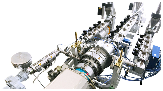 Máy tạo ống PE HDPE một vít / Extrusion 315mm-450mm