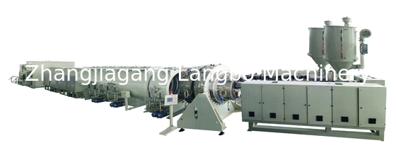 Dây chuyền ép đùn ống nhựa trục vít đơn Bán rộng Sản lượng cao 65mm