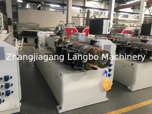 Máy đùn nhựa trục vít đôi 55KWConical 80/156 Công suất cao