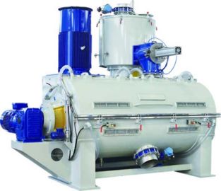 Máy trộn nhựa PVC nóng lạnh kiểu ngang 500L / 1000L