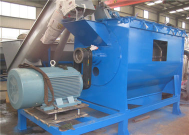 Ss 304 chất thải nhựa phim giặt máy tái chế, Pp Pe phim giặt dây chuyền khô khí nóng