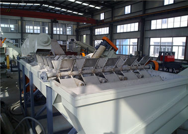Ss 304 chất thải nhựa phim giặt máy tái chế, Pp Pe phim giặt dây chuyền khô khí nóng