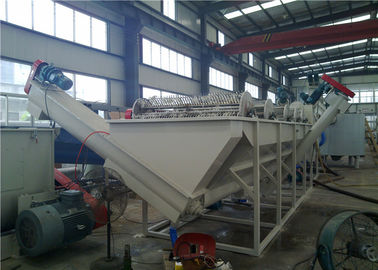 Ss 304 chất thải nhựa phim giặt máy tái chế, Pp Pe phim giặt dây chuyền khô khí nóng