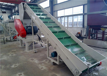 Ss 304 chất thải nhựa phim giặt máy tái chế, Pp Pe phim giặt dây chuyền khô khí nóng