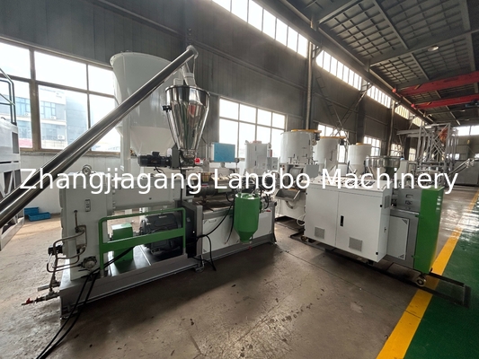 Co Dòng xát Wpc ngoài trời với 3D Embossing