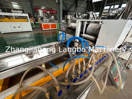 Co Dòng xát Wpc ngoài trời với 3D Embossing