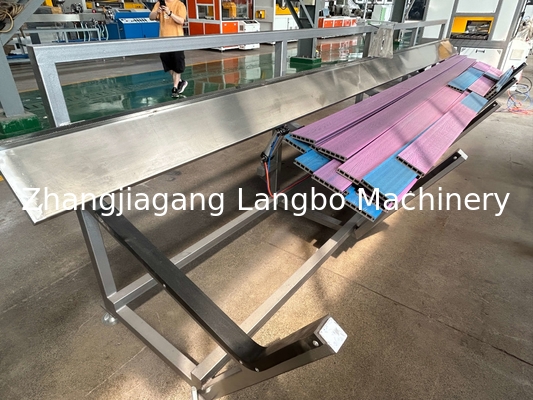 Dây chuyền ép đùn hồ sơ WPC hai lớp Công suất cao 37KW