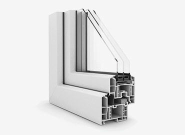 Đảm bảo PVC góc Profile làm máy với hai đường ray độc lập và 55KW động cơ sức mạnh