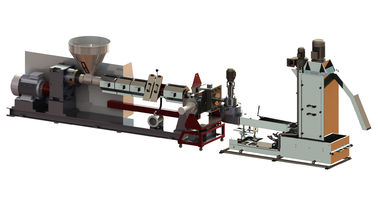 Máy ép đùn nhựa HDPE / PET Máy ép đùn một tiết diện