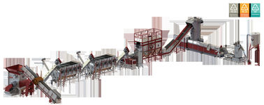 Máy tái chế nhựa hiệu suất cao, Máy xử lý nhựa 200-1000kg / H