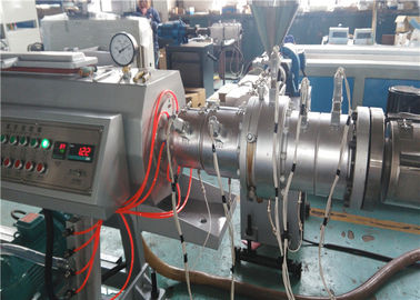 Dây chuyền ép đùn ống dẫn nước bằng khí PE Dây chuyền đơn 4 - 9m / phút