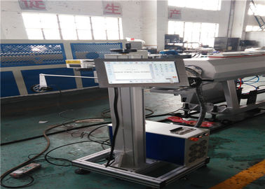 Dây chuyền đùn ống PE đơn trục vít với PLC Bộ điều khiển tự động