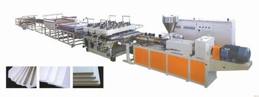 Máy đùn PVC 75KW, 1220mmm Chiều rộng PVC Foam Ban Nhà sản xuất máy