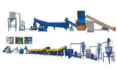 Nghiền chất thải PET tái chế dòng với bể nước nóng điều kiện mới
