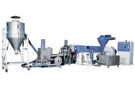 Máy ép đùn trục vít nhựa đơn Máy tái tạo nhựa Công suất 150kg / H