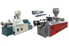 Dây chuyền sản xuất ống nhựa PVC Dây chuyền ép đùn ABB Biến tần đơn trục vít
