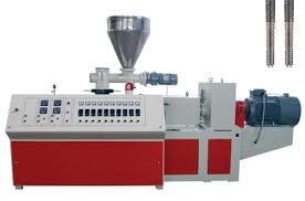Máy làm ống linh hoạt với tần số cao trục vít đôi hình nón