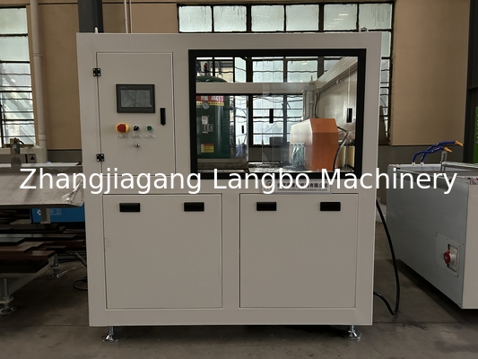 Máy WPC gỗ nhựa Composite sàn sàn rỗng sàn sàn rỗng Post Composite Profile Rail Extrusion Production Line