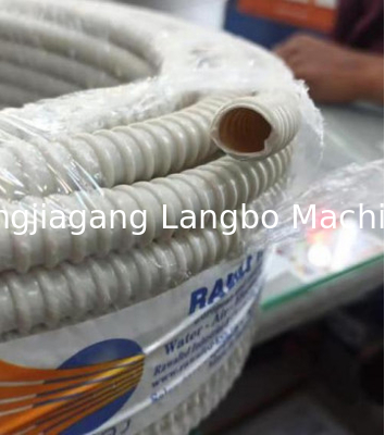 16-75mm PVC đường ống xoắn ốc Extrusion đường chính xác cao