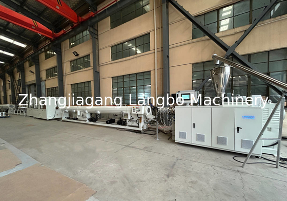 Dòng xăng ống PVC hai vít ngầm / Dòng sản xuất