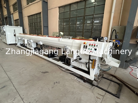 65/132 Dòng sản xuất ống nhựa có hình nón hai vít thùng cho các sản phẩm ép cao