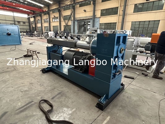 Máy sản xuất ống ép HDPE nhựa Đường dây sản xuất ống ép PE