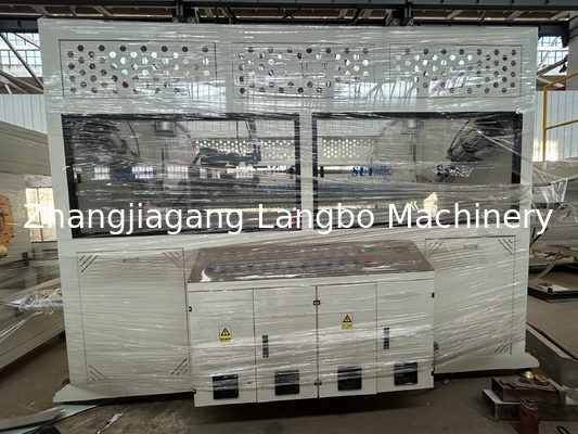 Đường kính lớn DN Kích thước Đường gấp đôi / ba HDPE PE Phương tiện cung cấp nước Đường kính lớn Nhựa PP PPR HDPE PE Pprc Pipe Extrusion Production Line Making Machine