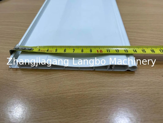 bán nóng cửa sổ rèm PVC Profile Extrusion Line hình nón Twin Screw
