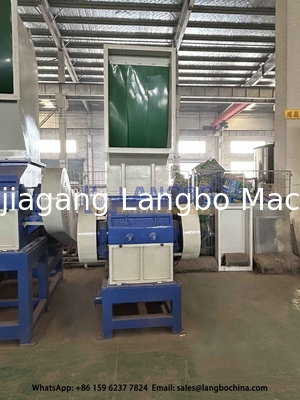 37KW Crusher cho PVC ống nhựa chất thải tái chế dòng máy