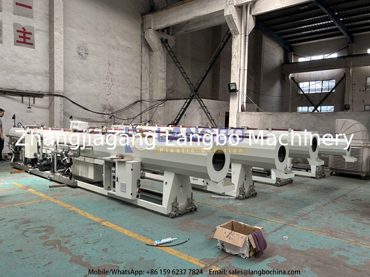 Dòng sản xuất ống thoát nước PVC-U 75-250mm với công suất sản xuất cao và hiệu suất tốt nhất