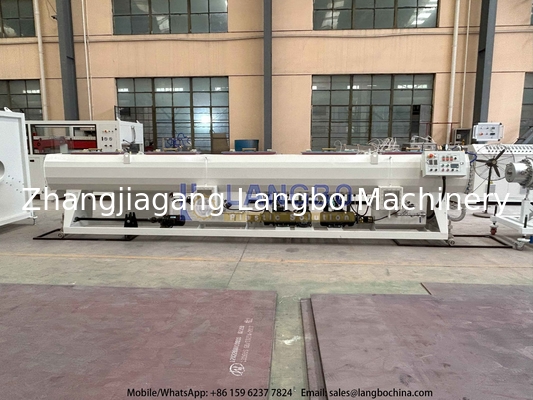 Đường đẩy ống PVC với máy đẩy vít hình nón 65/132 đường kính