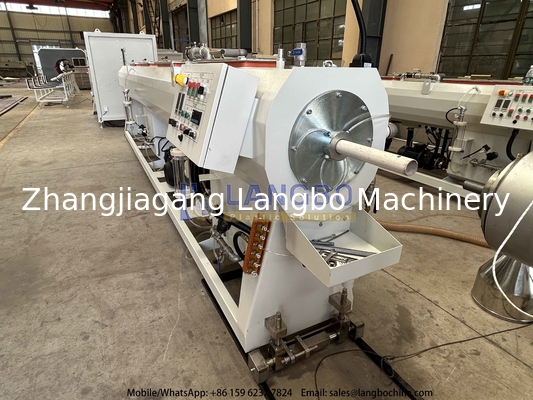 Máy chế tạo ống PVC với máy ép vít song song hai vít cho đường dẫn điện cung cấp nước nước thải trang trí hóa chất