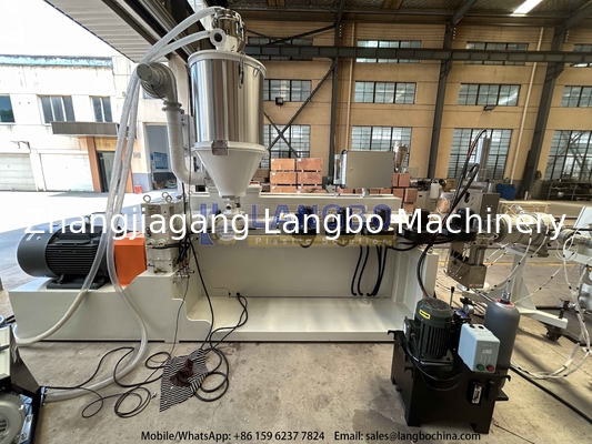 Chuyên nghiệp một vít tùy chỉnh HDPE ống máy xát ống dây chuyền sản xuất