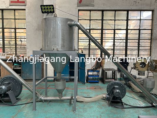PVC PP PE bột nhựa cắt nóng Pelleziting Granulating Granulator Machine / Pelletizer Line
